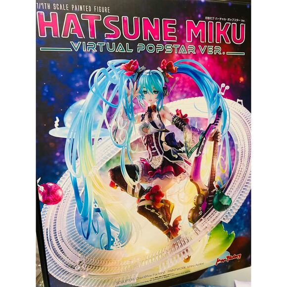 Character Vocal Series Hatsune Miku Virtual Popstar 1/7 Scale Figure - Picture 2 of 5